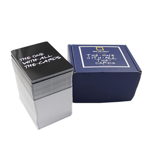 Custom Logo Game Poker Cards Recycle Material Playing Cards Paper Packing Gift Packaging Box Coated Paper Cygedin Packing Items