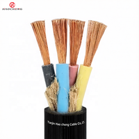 Kabel Tembaga Fleksibel Berlapis Karet YC 450/750V Tahan Cuaca Tahan Api Tugas Berat