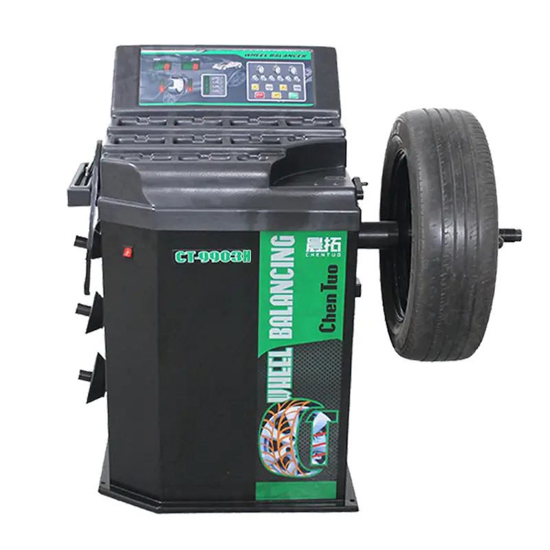 Best Price Full Automatic Tyre Wheel Balancer With Infrared Car Tire Balancing Equipment