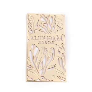 Promotional Gifts Hollow Square <b>Bookmark</b> Private Custom Logo Metal <b>Bookmark</b> - Product Image 5