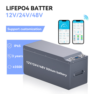 Paquete de Baterías LiFePO4 con Cubierta Metálica Litharv, Duradero, 12.8V 100Ah/120Ah/150Ah/<span class=keywords><strong>200Ah</strong></span>, 6000 Ciclos, 5 Años de Garantía, Energía Solar para el Hogar - Product Image 1