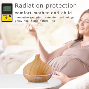 Pelembap udara Usb elektrik, penyebar <span class=keywords><strong>Aroma</strong></span> parfum udara elektrik butiran kayu ultrasonik 300ml - Product Image 4