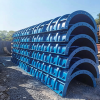Panneau de coffrage en acier Q345B sur mesure, 3 mm, robuste, réutilisable, pour murs en béton, ponts et projets de construction de viaducs