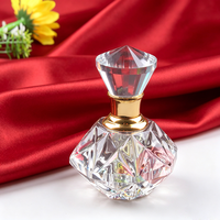 Mini flacon décoratif en cristal pour échantillons de parfum et huiles essentielles, flacon en verre pour cadeaux de mariage