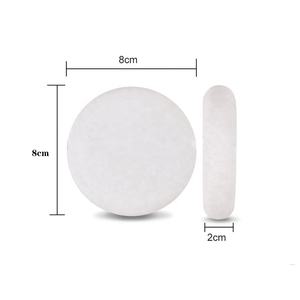 Fabrik Direkt versorgung SPA Weißer Marmor Kalter Stein Energie Stein <span class=keywords><strong>Massage</strong></span> Stein Custom - Product Image 3