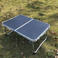 Mini table pliante portable moderne Table basse extérieure en alliage d'aluminium pour salle à manger cuisine camping utilisation application sauvage