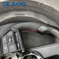 Volant de direction en fibre de carbone personnalisé pour Toyota Alphard20 30 Camry Hilux Land Cruiser LC200 LC300 Prado 120 150 200