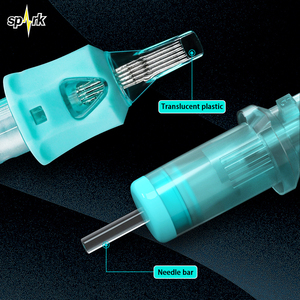 Cartucho de <span class=keywords><strong>aguja</strong></span> de tatuaje cubierta silicona membrana universal alta calidad fabricante fábrica chispa - Product Image 3