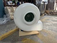 Ventilateur extracteur en plastique anti corrosion PP/PVC pour entrepôt de ventilateur centrifuge de salle de bain