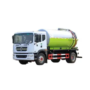 Dongfeng Dolika 18T 4X2 septic tank cleaning and suction truck sales point