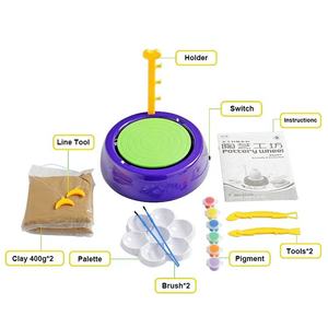 Jouets éducatifs STEM, fabrication artisanale, kit de poterie en argile, machine à modeler, exploratoire pour le plaisir des enfants - Product Image 4