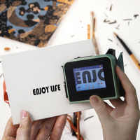 Nouvelle imprimante jet d'encre semi-automatique portable pour cartes, codes QR et impression de dates sur petites bouteilles et papier, avec garantie d'un an