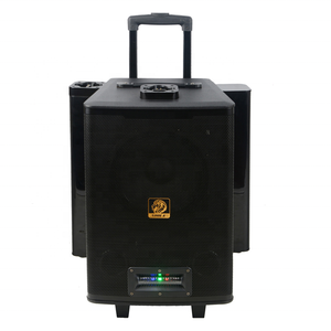 OEM Outdoor Battery 12 Inch Big 80W Line <strong>Array</strong> Trolley Wireless Guitar <strong>Active</strong> <strong>Column</strong> <strong>Speaker</strong> Manufacturer - Product Image 1