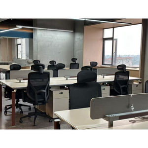 Chaise de bureau moderne à dossier haut en maille, réglable en hauteur, de qualité commerciale, durable et au design élégant - Product Image 6