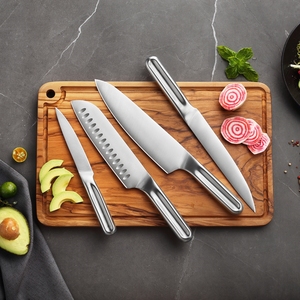 Ensemble <span class=keywords><strong>de</strong></span> couteaux <span class=keywords><strong>de</strong></span> <span class=keywords><strong>cuisine</strong></span> les plus vendus, en acier inoxydable, couteaux <span class=keywords><strong>de</strong></span> chef professionnels pour un usage domestique - Product Image 2