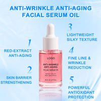 Huile Visage Végétalienne au Squalane OEM 30ml - Anti-Âge, Raffermissante, Éclaircissante, Correctrice de Pigmentation, Apaisante et Réparatrice