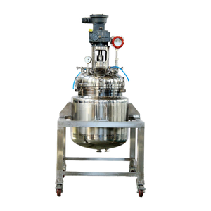 Réacteur chimique en acier inoxydable bibo 100L à polissage haute performance (Cuve de réaction) avec moteur semi-automatique haute productivité - Product Image 1