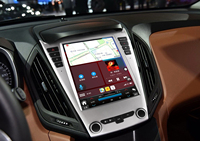 Autoradio multimédia GPS Android 11 de style Tesla 9,7 pouces pour lecteur DVD, écran LCD pour GMC Terrain 2010-2017 compatible