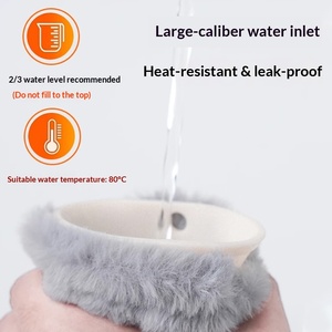 Bolsa de Agua Caliente Extra Larga y Extra Grande, Recargable, de Doble Uso (Agua Fría/Caliente), <span class=keywords><strong>para</strong></span> Mujeres, Dormitorios Estudiantiles, Calentador de Pies - Product Image 2