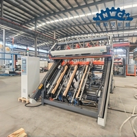 Machine à clouer automatique à grande vitesse pour palettes Euro YW, 380V 4kW, 400-500 pièces/jour, ligne automatique