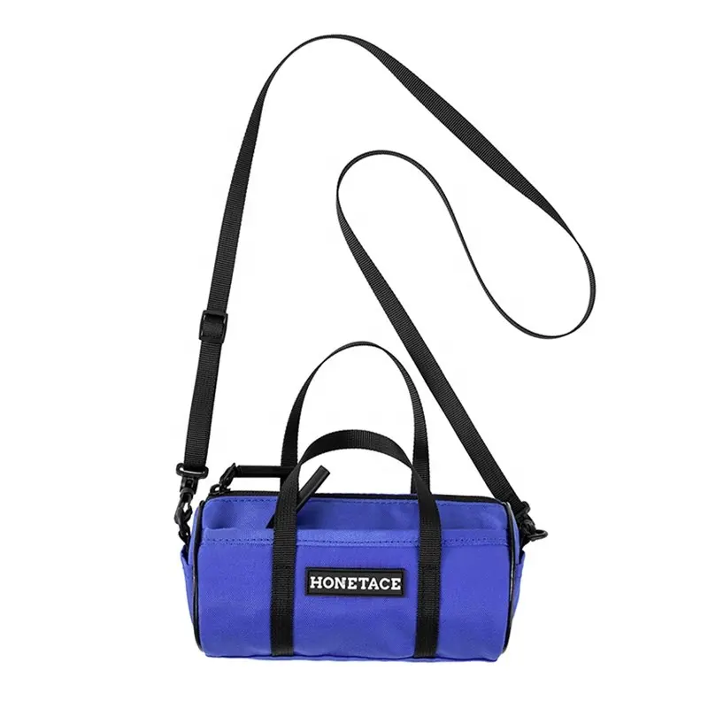 Fashionable Small Crossbody Bag Mini Shoulder Bag Barrel Pouch Bag for Men and Women