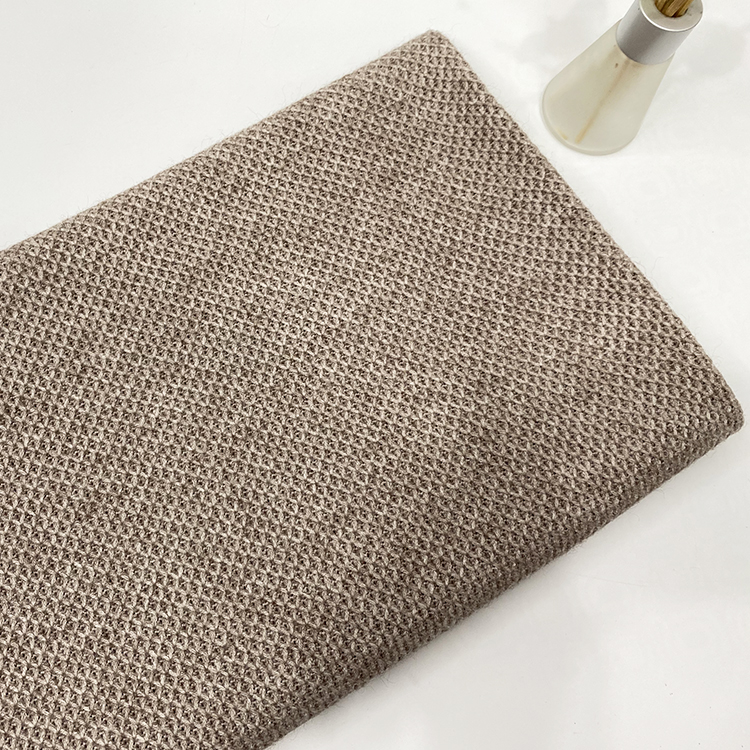 Новый стиль, вязаная ткань из вискозы, полиэстера, нейлона, Пике, Добби, с теплой ручкой для свитера