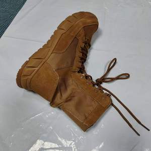 Bottes tactiques de combat Definite TSB01 personnalisées en cuir de vachette suédé noir, marron, kaki, vert, super légères, pour sports de plein air - Product Image 5
