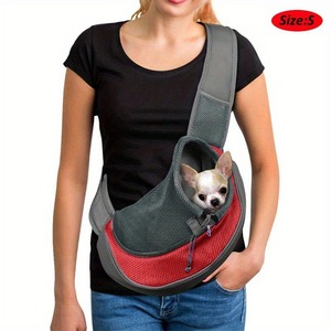 Cross-Border Reflective Mesh <b>Pet</b> Sling Bag - Breathable Cat Dog <b>Carrier</b> Wholesale - Product Image 1