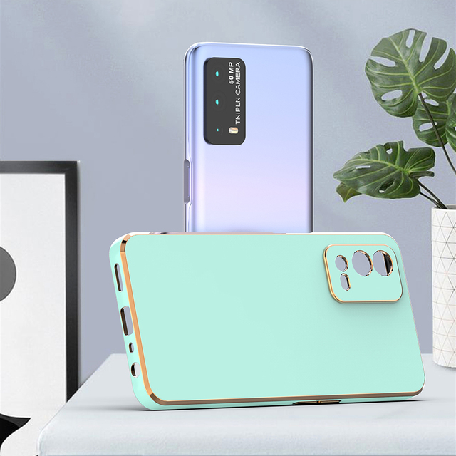 Mobile Phone Accessories 6D Luxury Electroplated Back Cover Cell Phone Case for Oppo A55