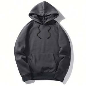 เสื้อฮู้ดพิมพ์ลายพัฟสำหรับผู้ชายเสื้อฮู้ดและเสื้อสเวตเตอร์ไม่มีลายพิมพ์โลโก้ออกแบบได้ตามต้องการ - Product Image 5