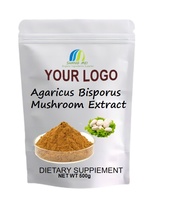 Extrait de champignon Superfood White Button Extrait d'agaricus bisporus Polysaccharides 30% de haute qualité Extrait d'agaricus bisporus