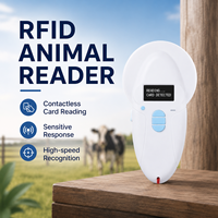 Nuevo Lector de Mano RFID para Perros con Etiquetas Implantables, Batería Recargable, Rango de Lectura de 1-9 cm