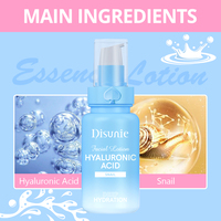 Acide hyaluronique Lotion d'essence pour le visage hydratation profonde revitaliser la peau escargot Lotion hydratante pour le visage crème Lotion beauté