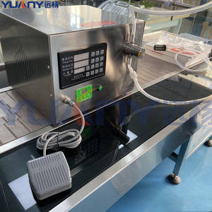 Petite Machine d'emballage <span class=keywords><strong>manuelle</strong></span> Quantitative Semi-automatique, Machine de pompage de bouteilles d'huile liquide, Machine de remplissage de miel électrique - Product Image 4