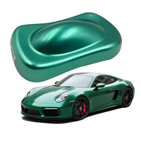 Peinture automobile acrylique verte argentée M211K, séchage rapide, couche de finition adaptée aux applications professionnelles de réparation de carrosserie et de peinture au pistolet