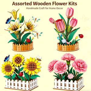 <span class=keywords><strong>Puzzle</strong></span> 3D en bois à assembler soi-même, jouet éducatif fait à la main, <span class=keywords><strong>puzzle</strong></span> pour enfants, cadeau - Product Image 1