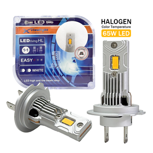 XVL 4300K TP10 <span class=keywords><strong>nuevo</strong></span> 65W 16000LM LED Auto faro bombillas 12V 24V Luces Led coche H7 Canbus H1 H4 H11 9005 9006 Led - Product Image 1