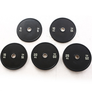 Poids libres OEM Fitness avec plaques d'haltérophilie en caoutchouc anti-choc et antidérapantes conçues pour protéger le <span class=keywords><strong>sol</strong></span> - Product Image 6