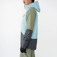 Veste de ski pour homme en gros, 3 couches, coque rigide, coupe-vent, imperméable, fermeture éclair, vêtements de sport d'extérieur