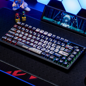 Ensemble de touches de <span class=keywords><strong>clavier</strong></span> en PBT transparent avec impression par sublimation, style Pudding Jelly, code Morse 104+18, profil ASA/Cherry pour <span class=keywords><strong>clavier</strong></span> mécanique - Product Image 1