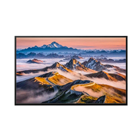 Écran publicitaire interactif LCD d'intérieur 65 pouces, moniteur d'affichage Full HD 1080P 4K, lecteur de signalisation numérique SDK pour magasin de détail