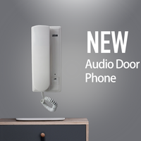 Interphone audio sans fil intelligent LUCKARM pour maison connectée, alimenté par prise, design moderne en ABS, garantie de 2 ans - Utilisation en appartement/hôtel/école