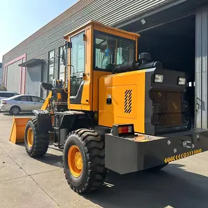 Support Customized Front-end Hydraulic Wheel Loader Mini 1.2 Ton Four-wheel Drive Multi-functional Machinery