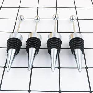 Kovict bricolage porte-clés perlé porte-clés blanc porte-clés en métal perlé porte-clés bricolage porte-clés perlé barre fermoir signet en métal - Product Image 5