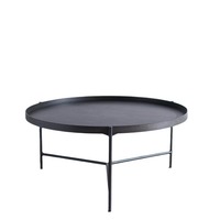 Kinno Salon canapé table basse ronde petit appartement moderne simple nordique minimaliste fer art table ronde