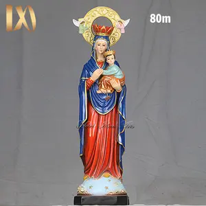 Ideal Arts hot selling religious statues christian mama mary statue vierge marie statues for sell