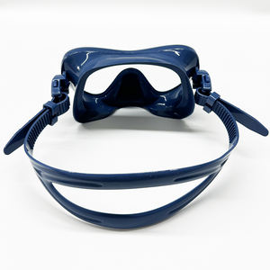 Masker Selam Tempered Ringan Tampilan Lebar Lensa Tunggal Desain Baru Multi Fungsi Masker Selam Wajah Penuh - Product Image 3