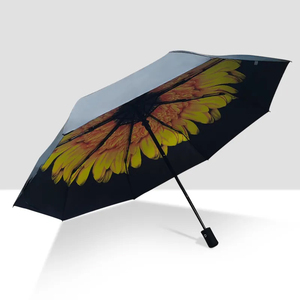 Parapluie pliant robuste coupe-vent à double couverture, ouverture et fermeture automatiques, idéal pour les voyages d'affaires - Product Image 1