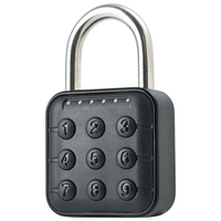 Cadenas étanche pour extérieur, conception étanche avec clés à chiffres surdimensionnées, méthode de déverrouillage par application Tuya