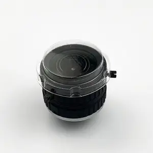 1 pollice lunghezza focale 4.9mm grande Fov grandangolare C-mount obiettivo Fisheye Iris manuale per sensore di formato 1"